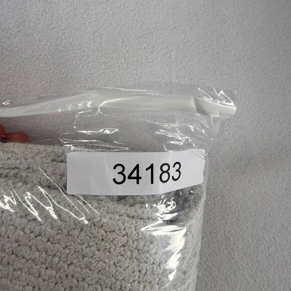 Aerie Sweatpants Women's Large Gray Textured Knit Wide Leg Flared Loose Baggy - Picture 10 of 10